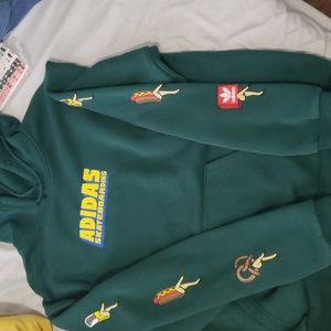 Adidas skateboarding food party hoodie